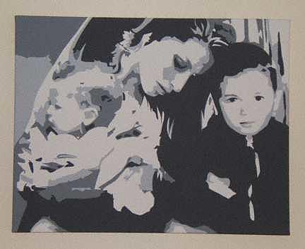 Mother Painting - Mother by Michael James Toomy Mother Painting - Mother by Michael James Toomy