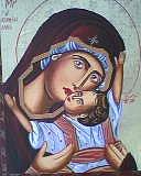 Saint Painting - Mother of God   #1 by Sonya Chaushka