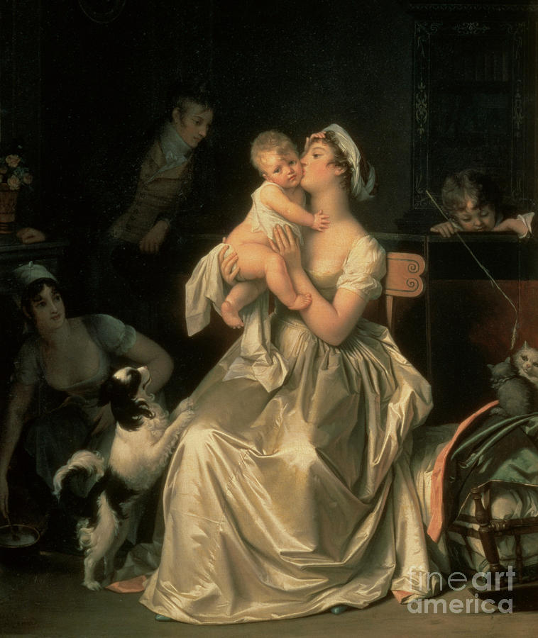 Motherhood Painting by Marguerite Gerard