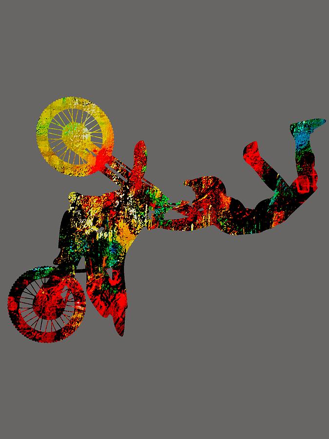 Motocross Collection #4 Mixed Media by Marvin Blaine