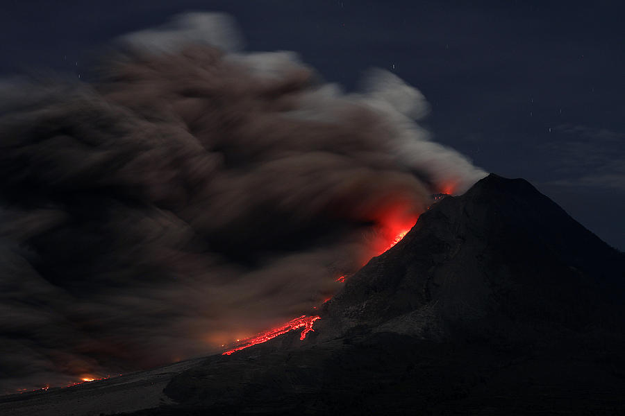 Mount Eruption Photograph by Fauzy Chaniago - Fine Art America