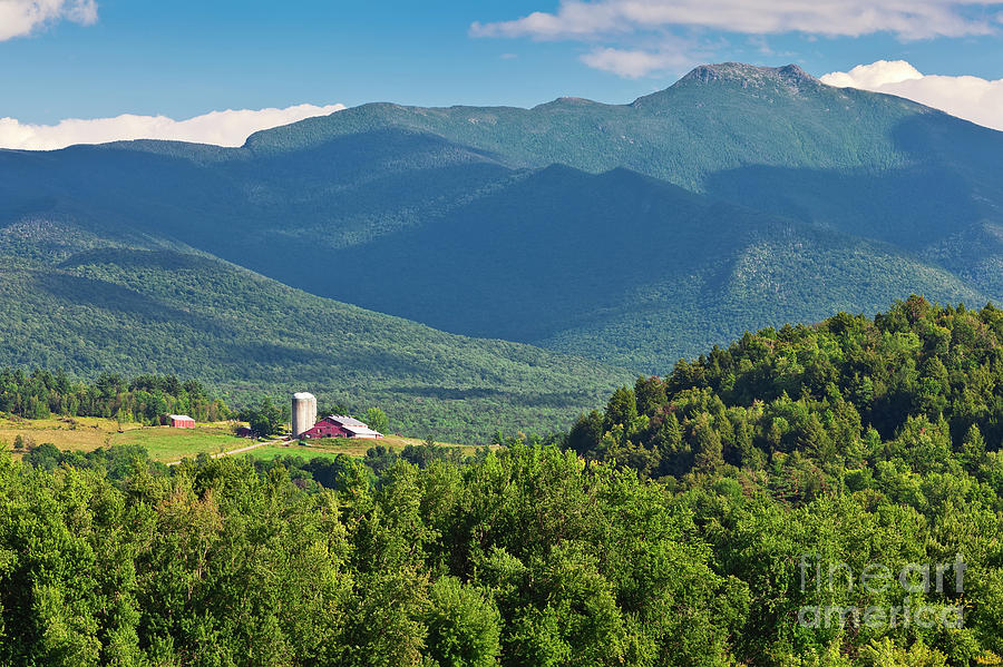 Mount Mansfield Summer #2 Photograph by Alan L Graham