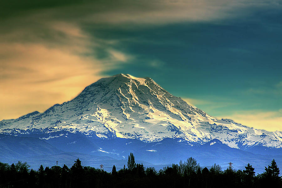 Mount Rainier #3 Photograph by David Patterson