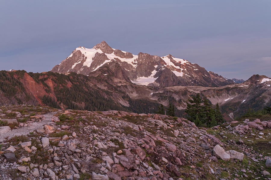 Mount Shuksan from Huntoon Point #1 Photograph by Michael Russell