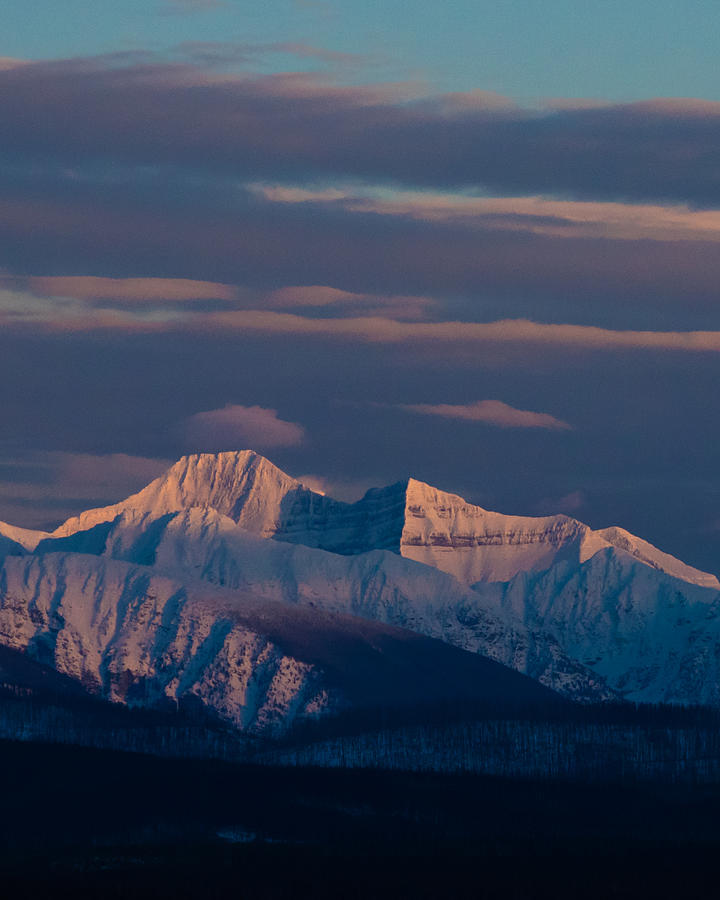 Mount Stimson, Montana #1 Photograph by Jedediah Hohf