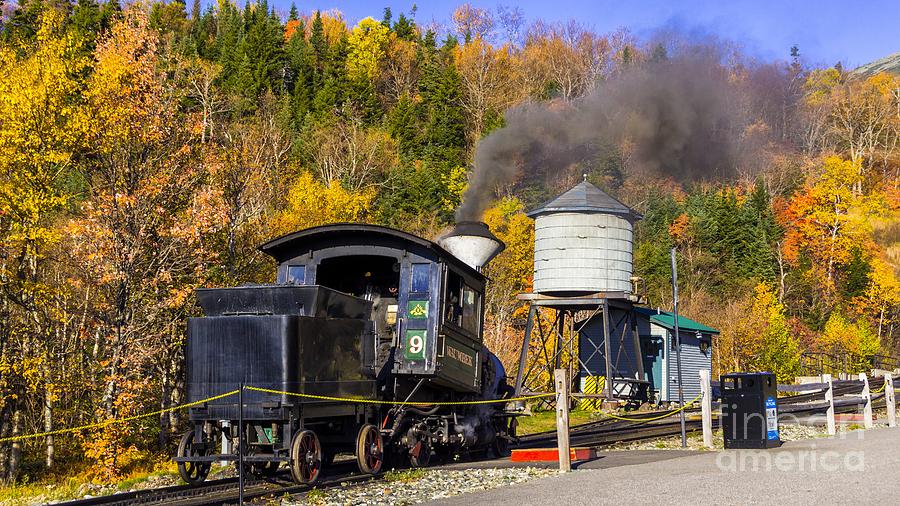 Mount Washington Cog Railway. #1 Photograph by New England Photography