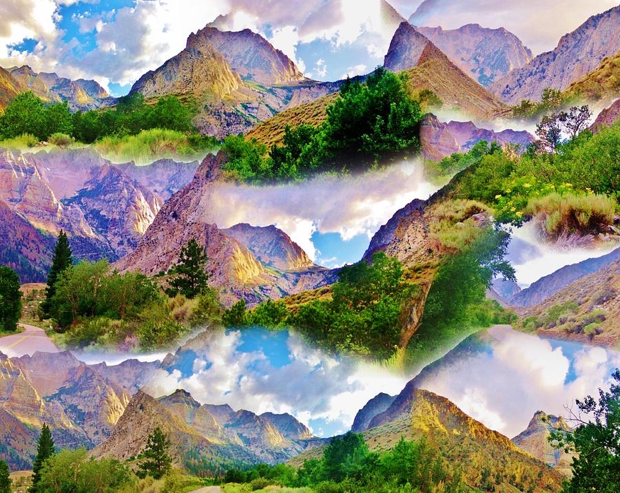Mountain Collage #1 Photograph by Marilyn Diaz