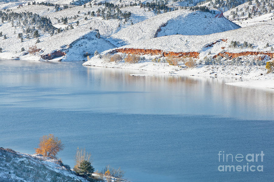 Mountain Lake In Winter Scenery #1 Photograph by Marek Uliasz