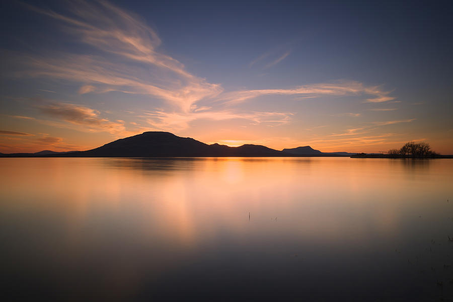 Mountain Sunset II Photograph by Ricky Barnard