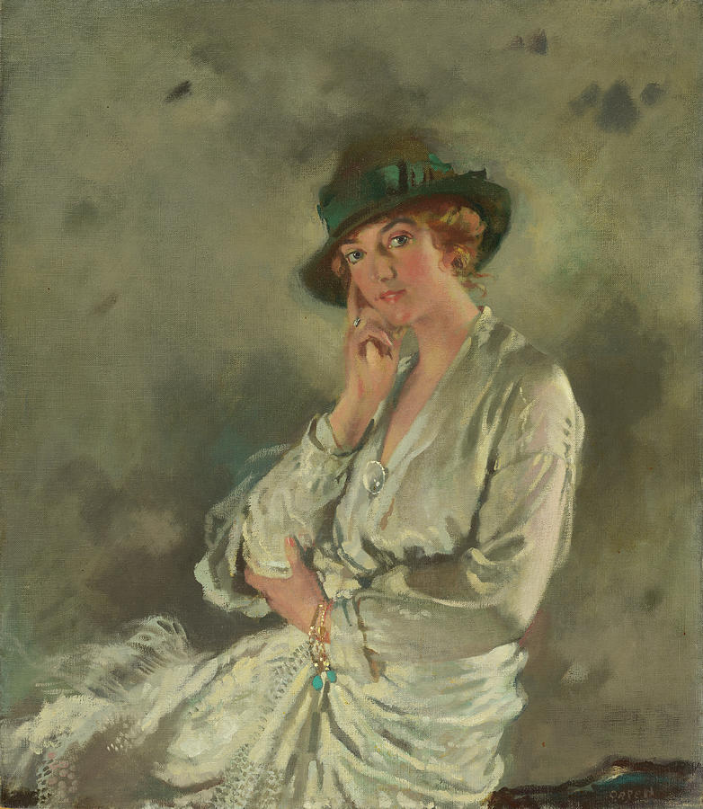Mrs. Charles S. Carstairs #1 Painting by Sir William Orpen