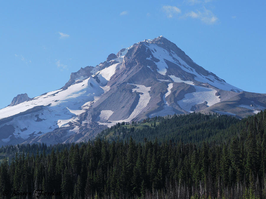 Mt. Hood Photograph by Karen Forrest - Fine Art America