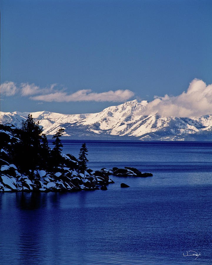 Mt Tallac Lake Tahoe Photograph by Vance Fox - Fine Art America