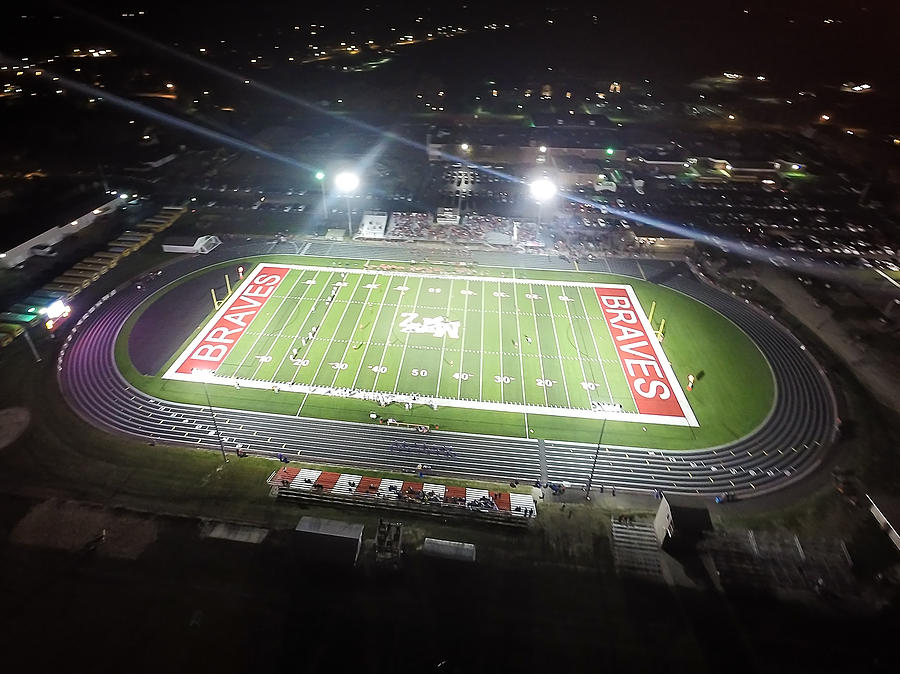 Mt. Zion Football Field #1 Photograph by George Strohl