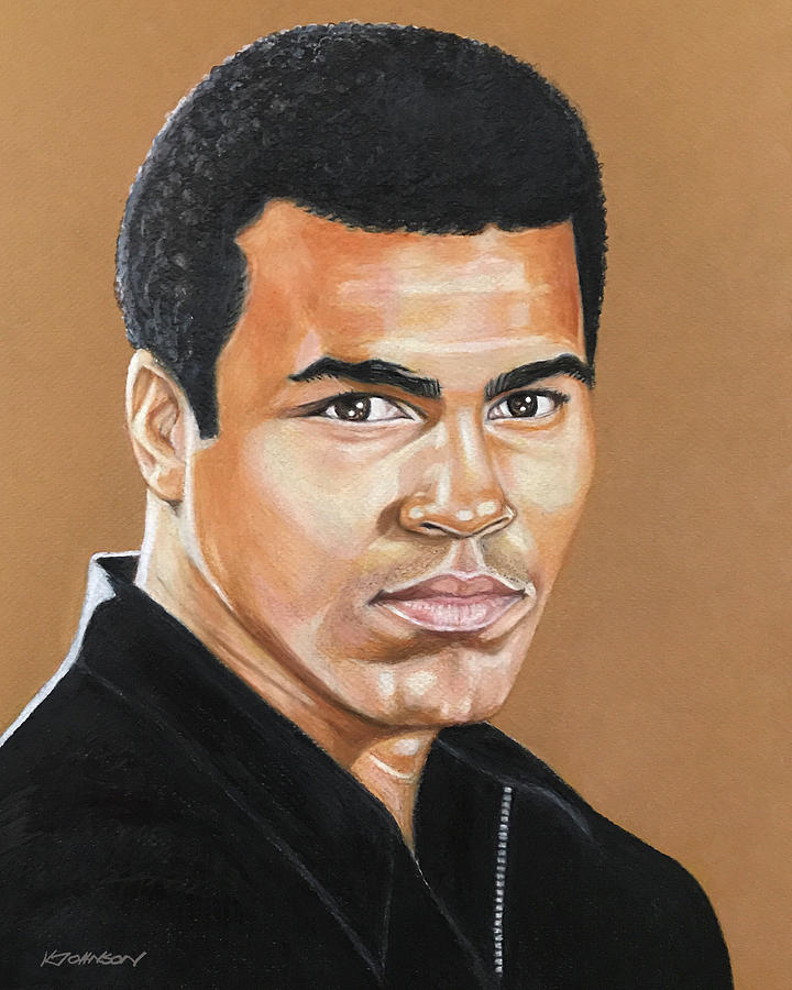 Muhammad Ali - The Greatest Drawing by Kevin Johnson Art