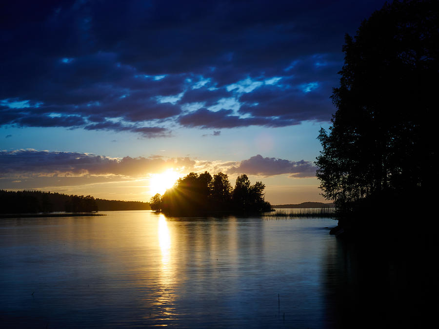 Sunset Photograph - Mukkula sunset #1 by Jouko Lehto
