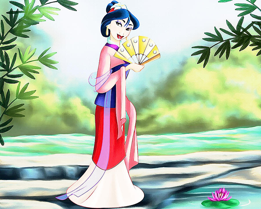 Mulan #1 Digital Art by Lora Battle - Fine Art America