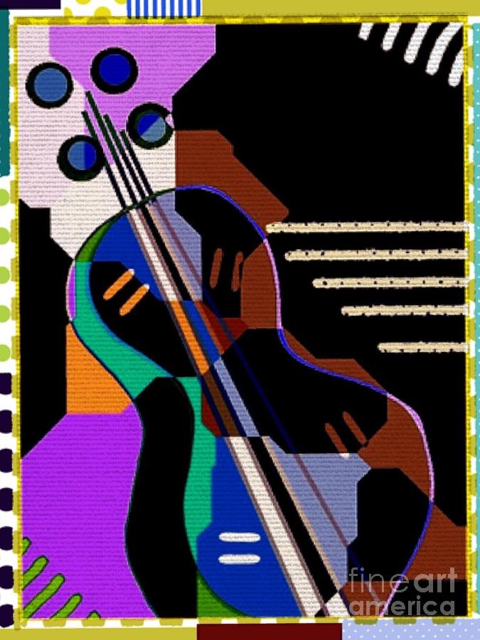 Music #2 Digital Art by Cooky Goldblatt