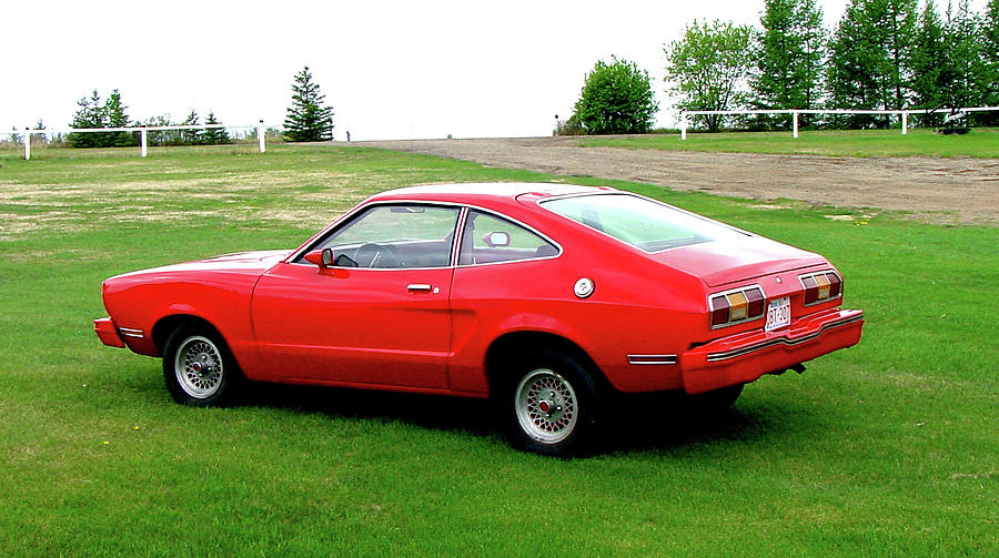 Mustang Car 1976 #1 Photograph by Hugh Kroetsch - Fine Art America