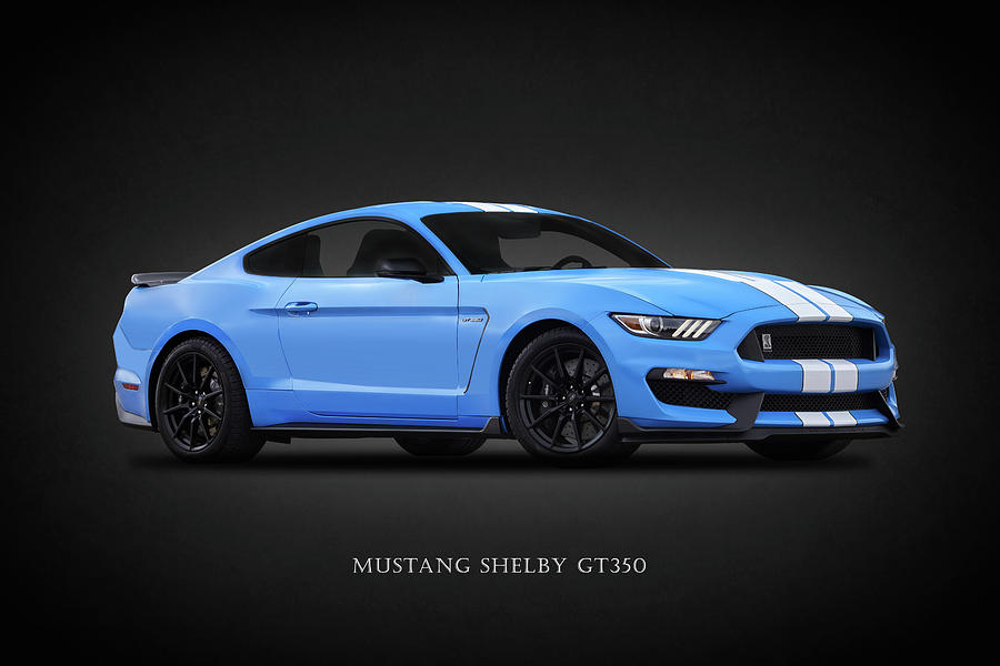 Ford Mustang Photograph - Mustang Shelby GT350 #1 by Mark Rogan
