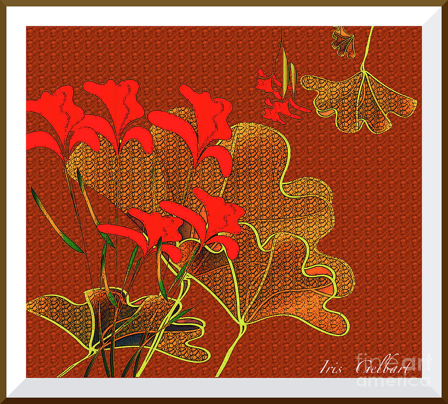 My Irises #1 Digital Art by Iris Gelbart