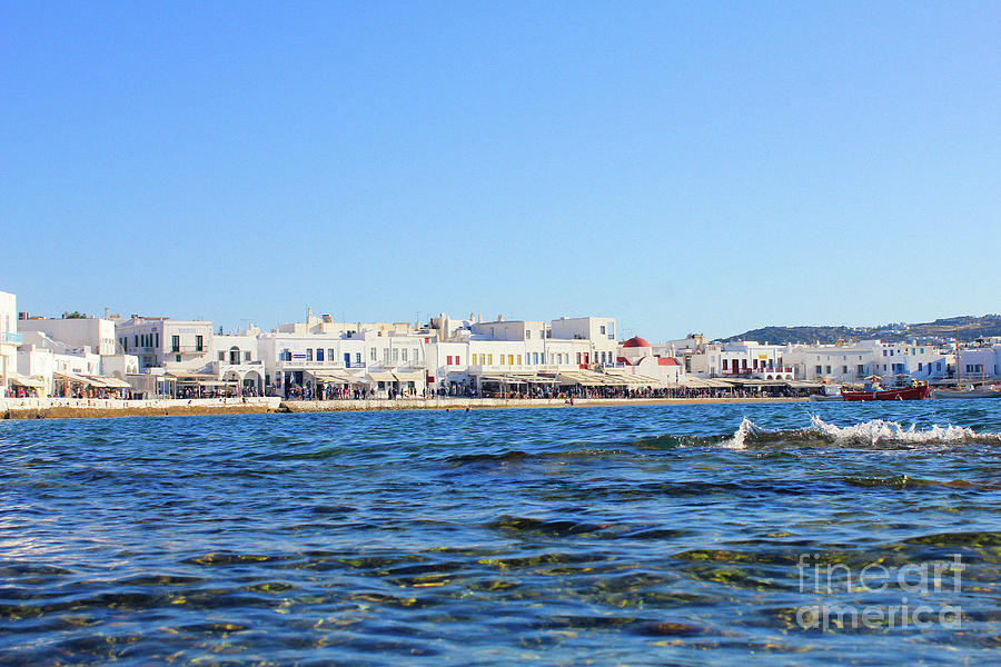 Mykonos Town #2 Photograph by Donna L Munro