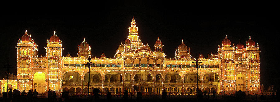 Mysore Digital Art - Mysore Palace by Sandeep Gangadharan Mysore Digital Art - Mysore Palace by Sandeep Gangadharan