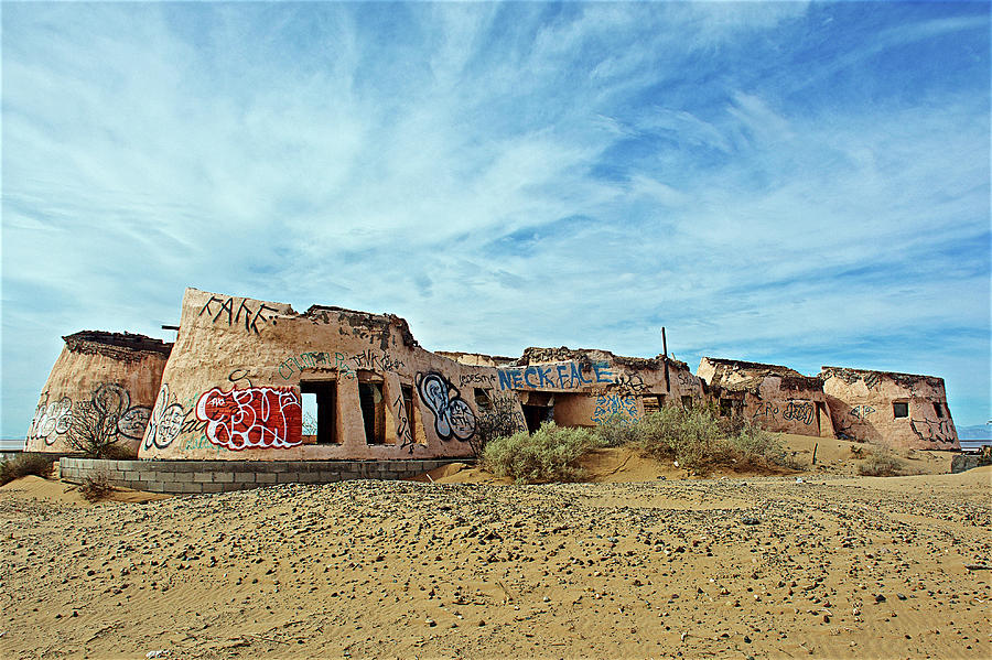 Mysterious Abandoned Buildings Between Highway 003 and Sea of Cortez in Sonora-Mexico #1 Photograph by Ruth Hager