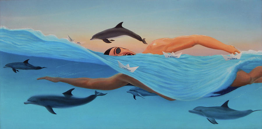 Nadando contra corriente by Angel Ortiz Nadando contra corriente by Angel Ortiz