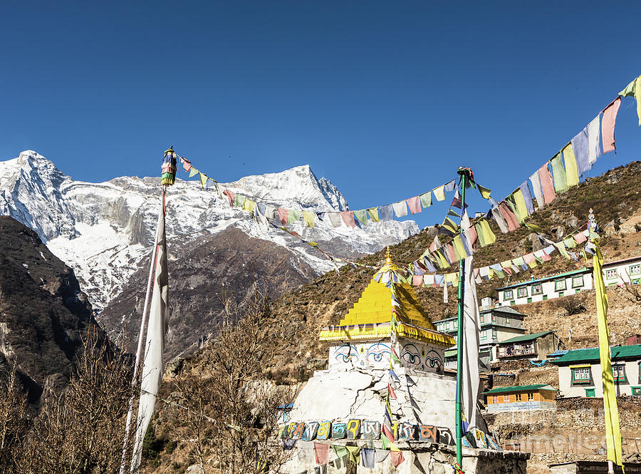 Namche Bazar in Nepal #1 Photograph by Didier Marti