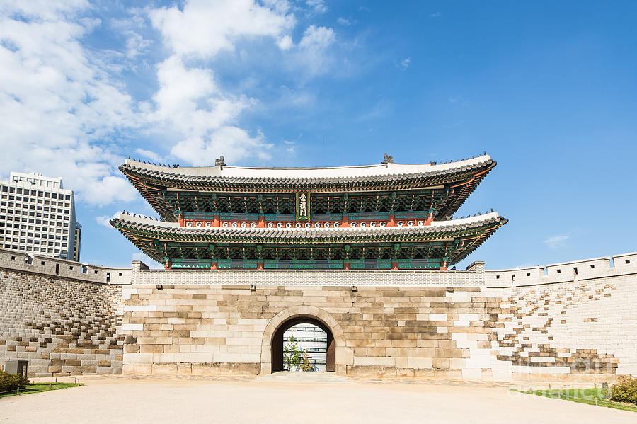 Namdaemun gate in Seoul #1 Photograph by Didier Marti