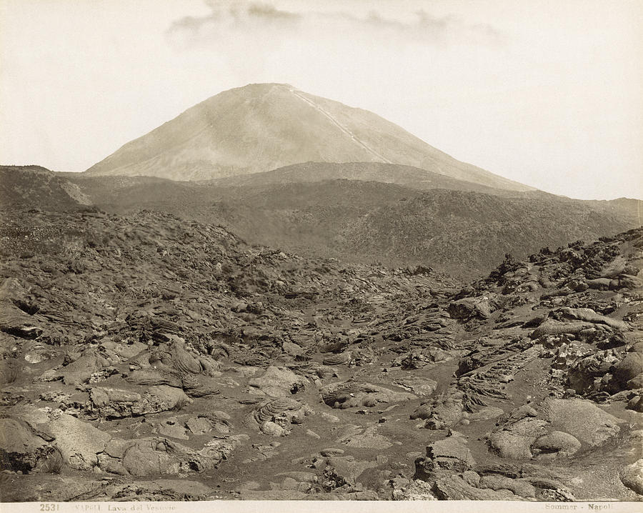 Naples: Mt. Vesuvius #1 Photograph by Granger