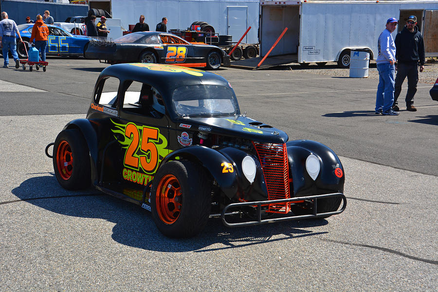 Nascar 25 Legends Car Photograph by Mike Martin