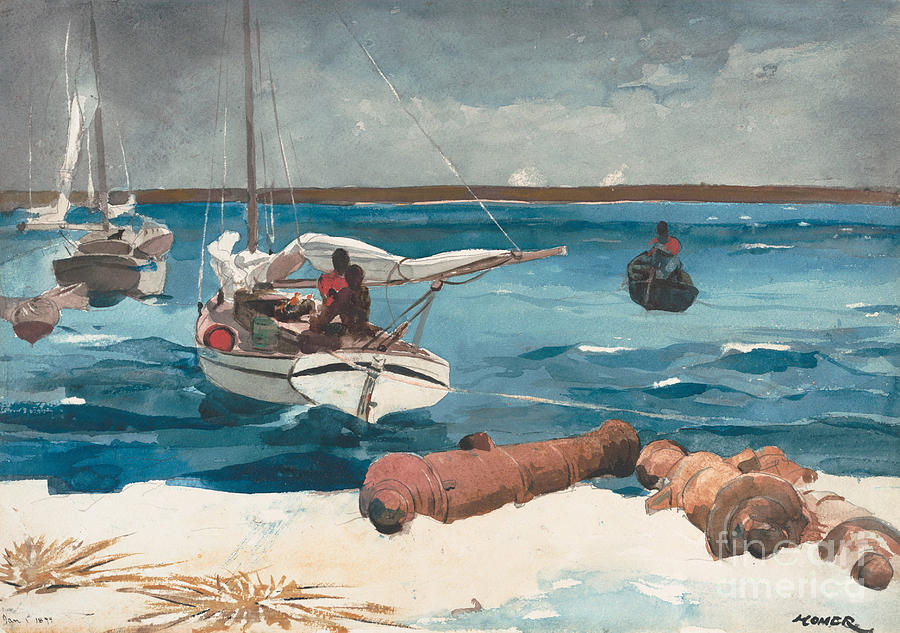 Nassau, 1899 Painting by Winslow Homer