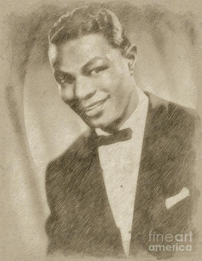 Nat King Cole, Singer Drawing