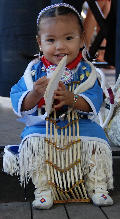 native american little girl