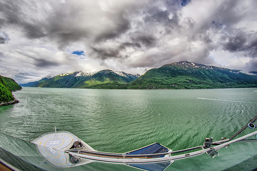 Nature And Mountains Around Skagway Alaska #1 Photograph by Alex Grichenko