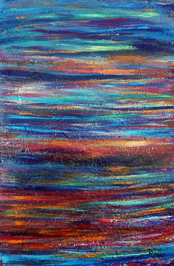 Abstract Painting - Nature #1 by Robin Monroe