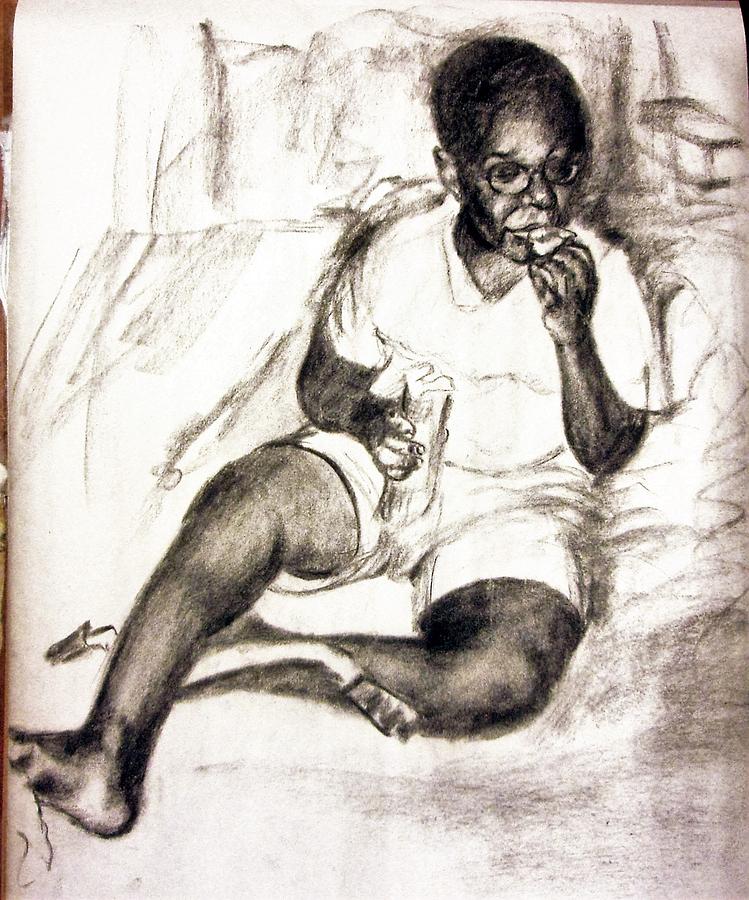 Nayib Drawing by John Edwe