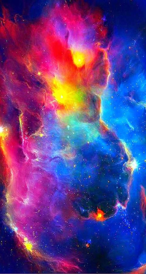 Interstellar Painting - Nebula 10 #1 by Celestial Images