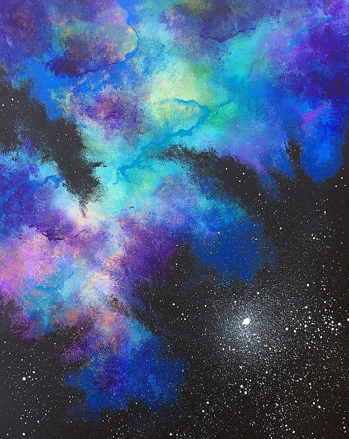 Nebula 14-D Painting by Noah Babcock - Fine Art America