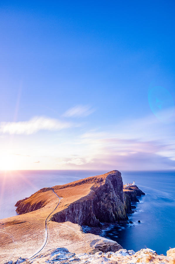 Neist Point Lighthouse at dawn Photograph by Neil Alexander Photography