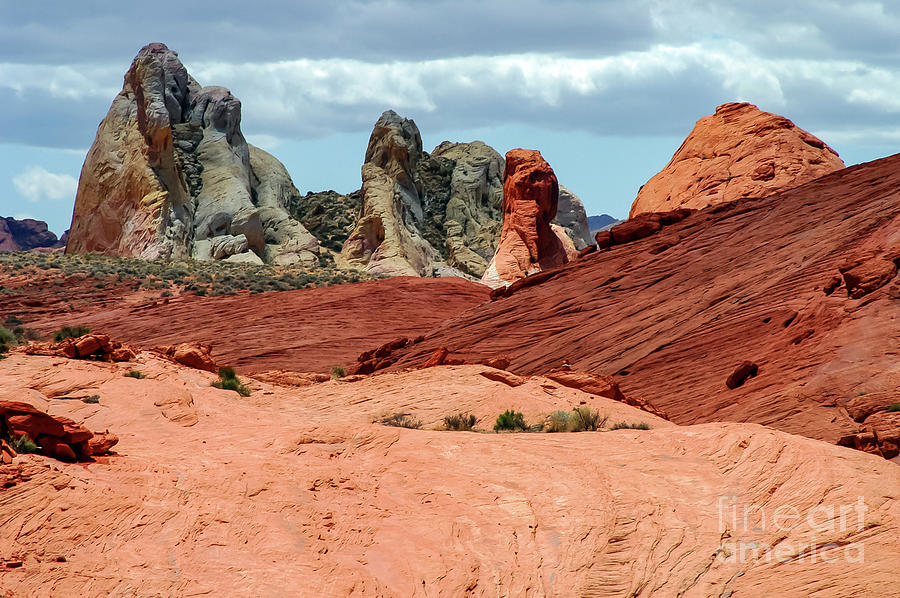 Nevada Rock Colors #2 Photograph by Bob Phillips