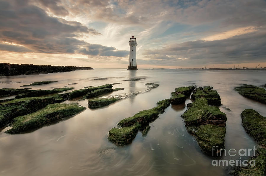 New Brighton lighthouse #1 Photograph by Mariusz Talarek