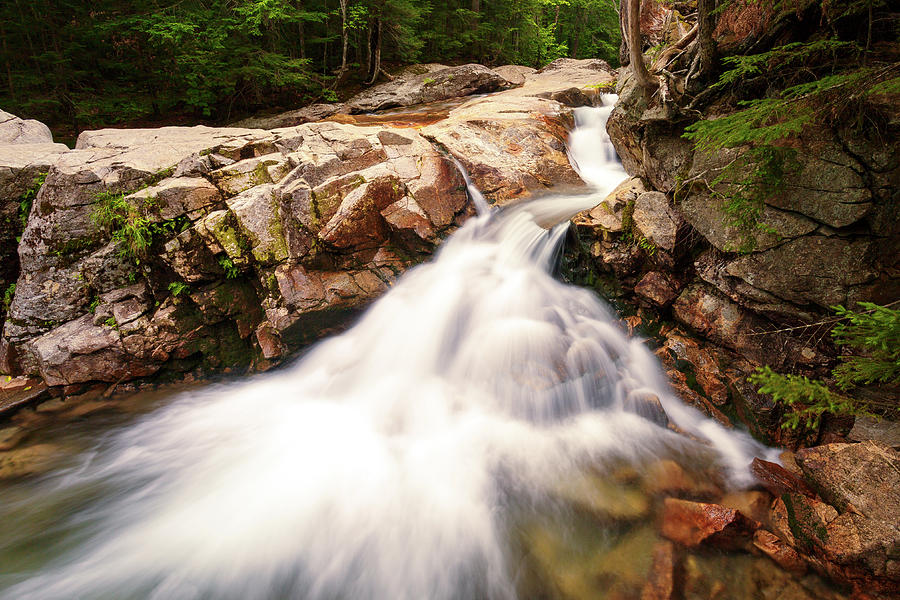 New England Waterfall #1 Photograph by Kyle Lee
