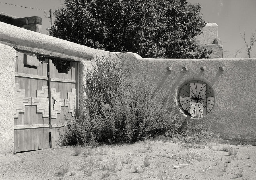New Mexico Charm, Monochrome Photograph by Gordon Beck