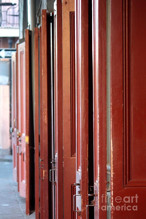 New Orleans Doors #1 Photograph by Carol Groenen