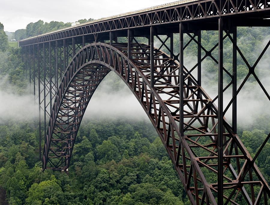 New River Gorge Bridge West Virginia #1 Photograph by Brendan Reals