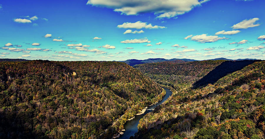 New River Gorge In Autumn #1 Photograph by Mountain Dreams