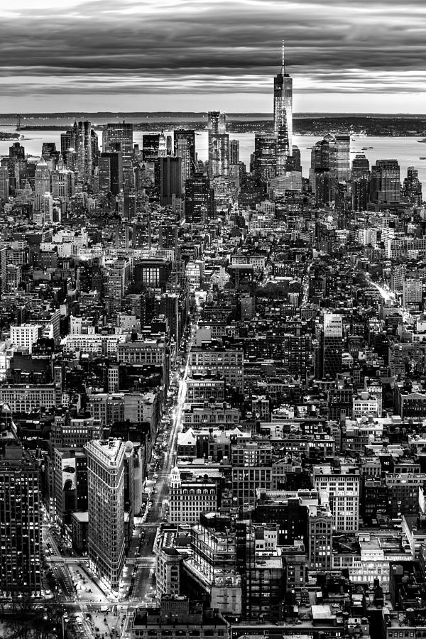 New York Aerial Cityscape #1 Photograph by Mihai Andritoiu