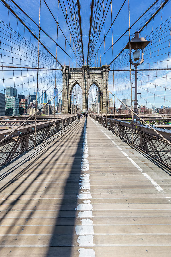 NEW YORK CITY Brooklyn Bridge #3 Photograph by Melanie Viola